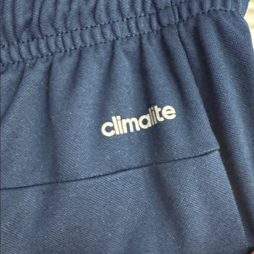 Adidas Men's Dark Blue Athletic Shorts men’s L - Picture 4 of 4